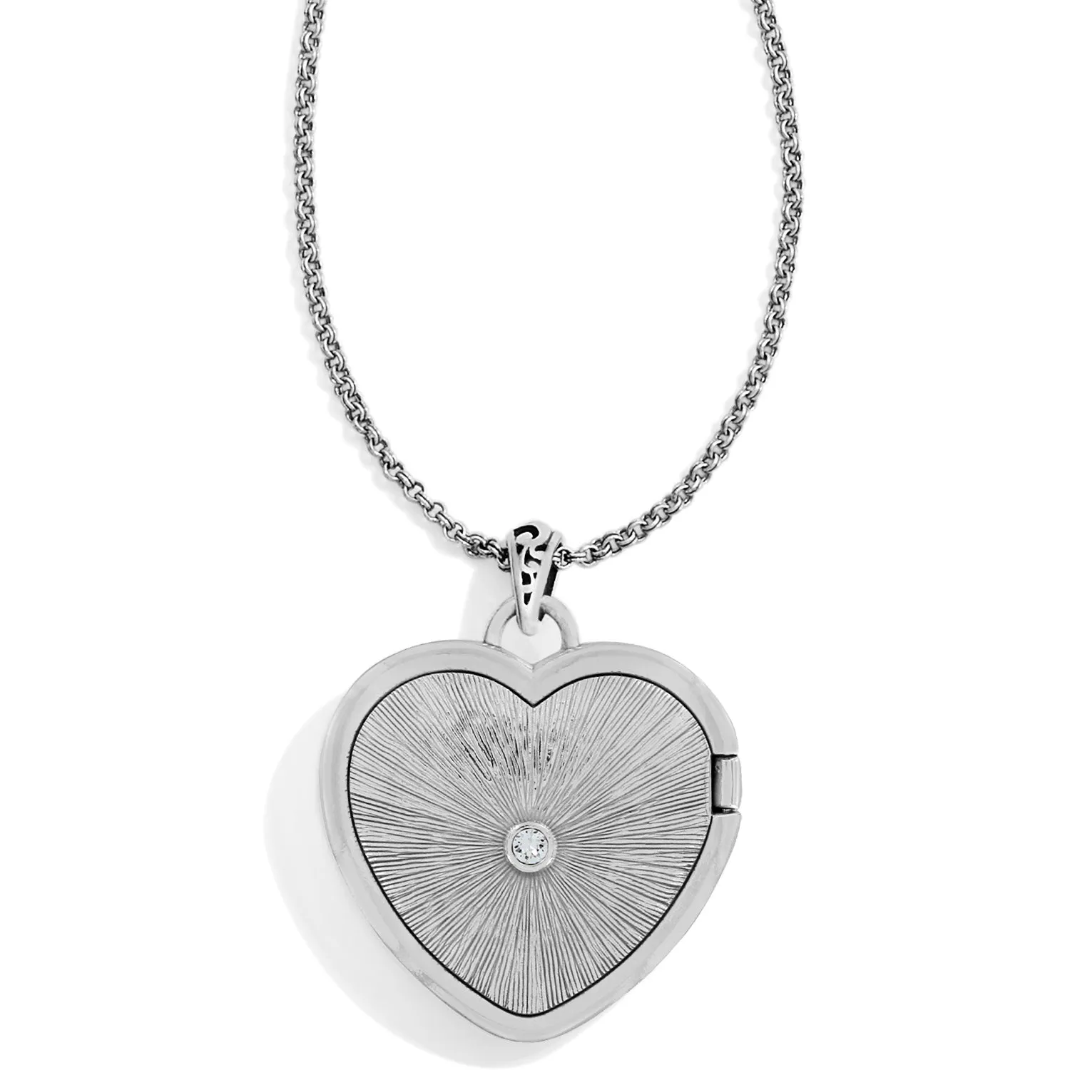 Brighton Timeless Heart Convertible Locket Necklace