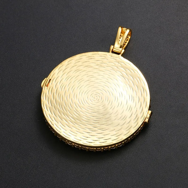 Custom Made Photo Medallions Pendant Necklace
