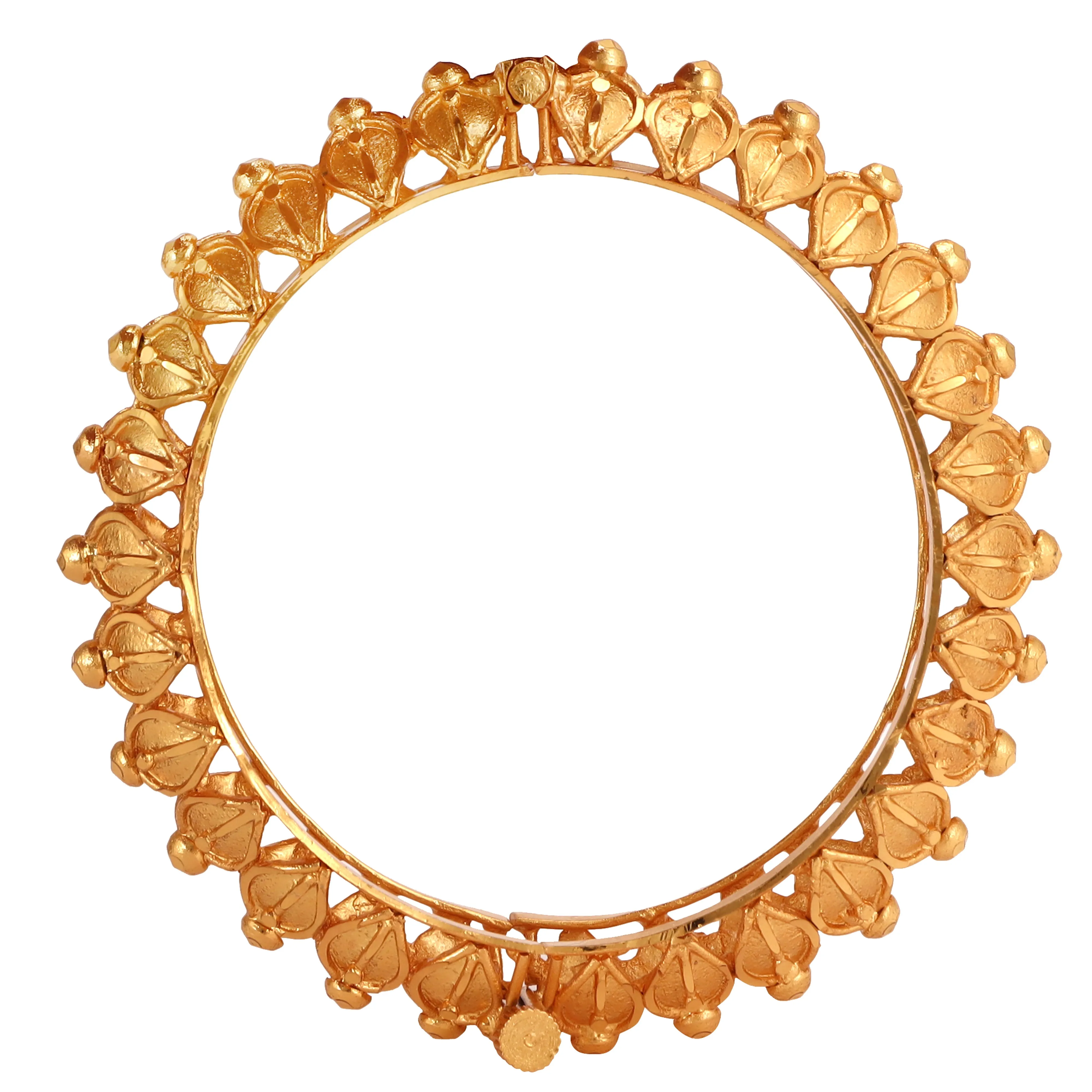 Diya Kankan - One Piece | 24K Gold Plated Bangles