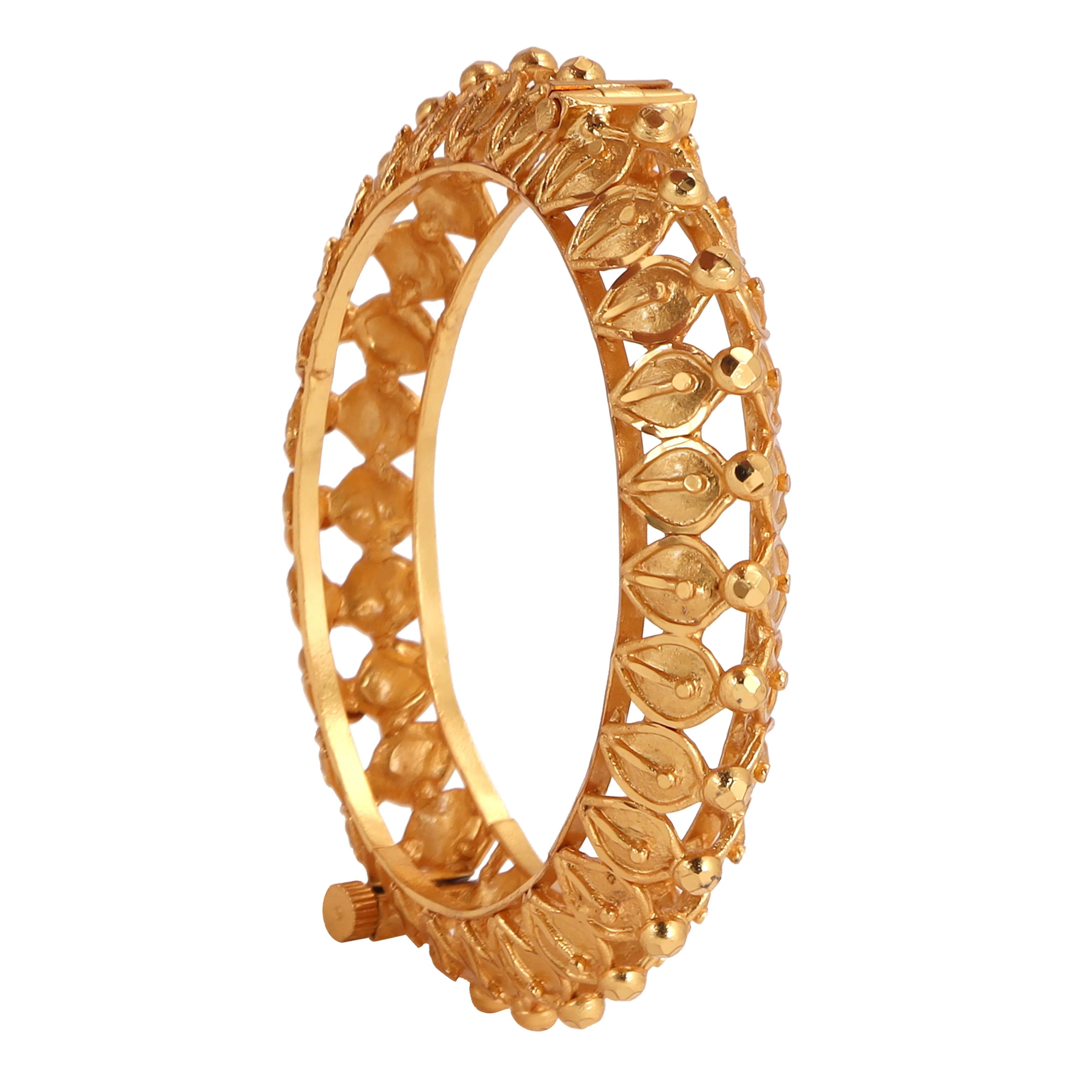Diya Kankan - One Piece | 24K Gold Plated Bangles