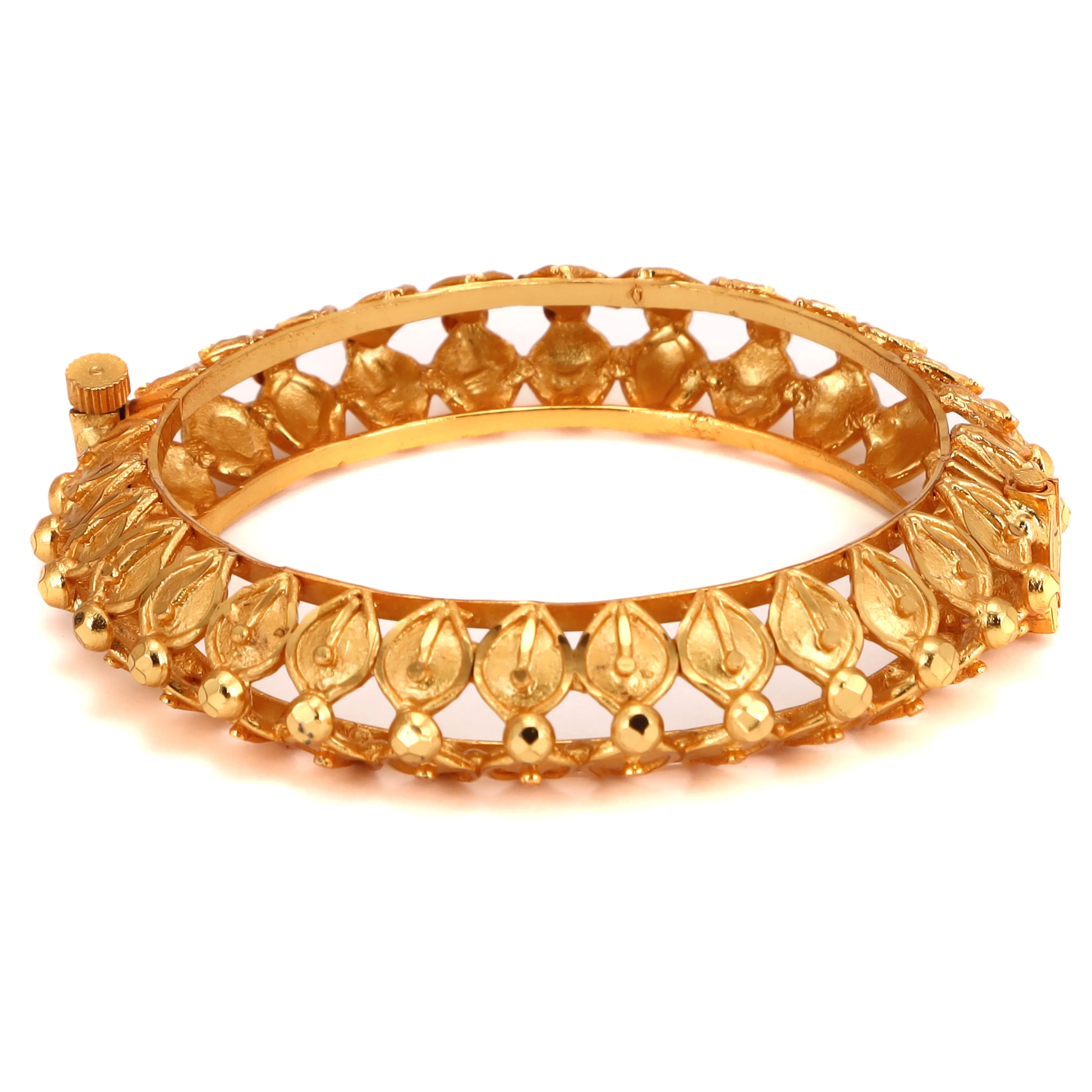 Diya Kankan - One Piece | 24K Gold Plated Bangles