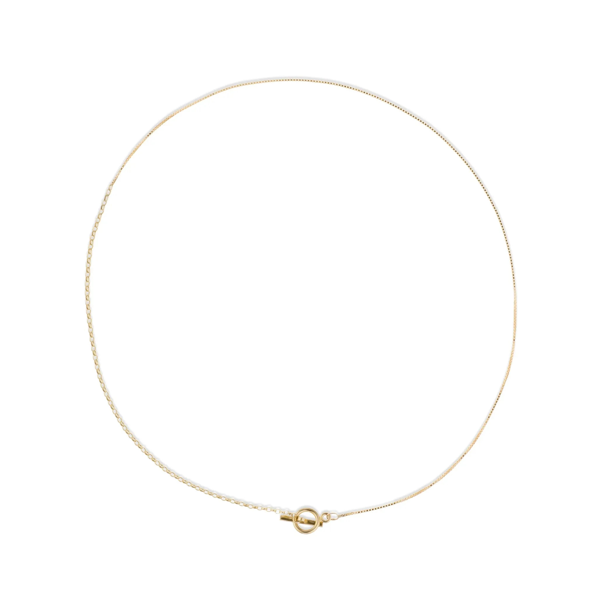 Duo Venetian Necklace - 9kt Gold