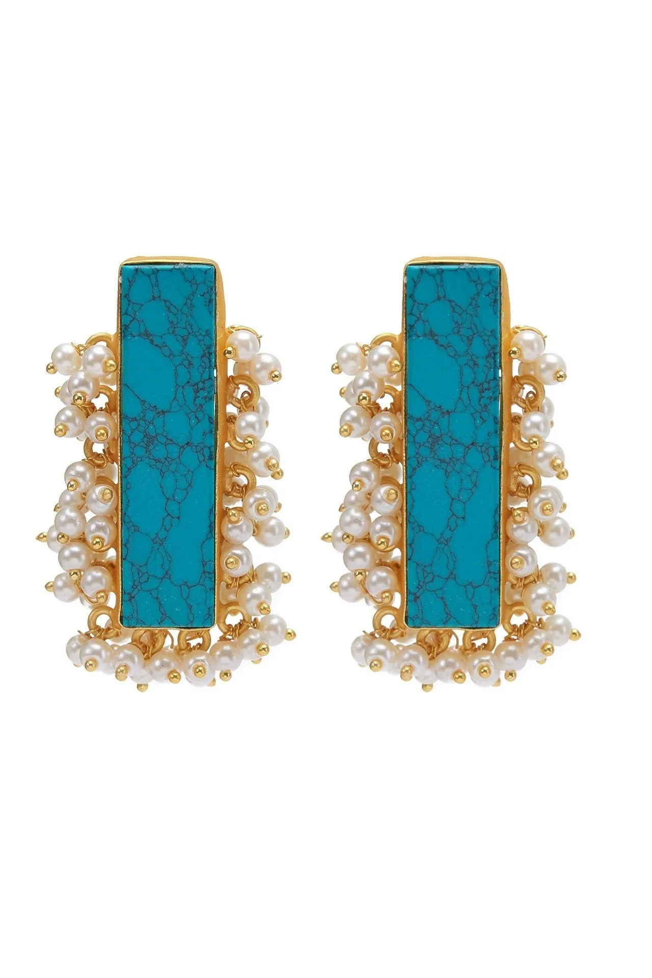 Farouz Rettangolo Earrings - Taleed