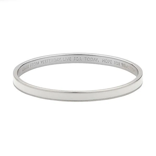 GEORGINI CANDY WHITE 5.5mm BANGLE