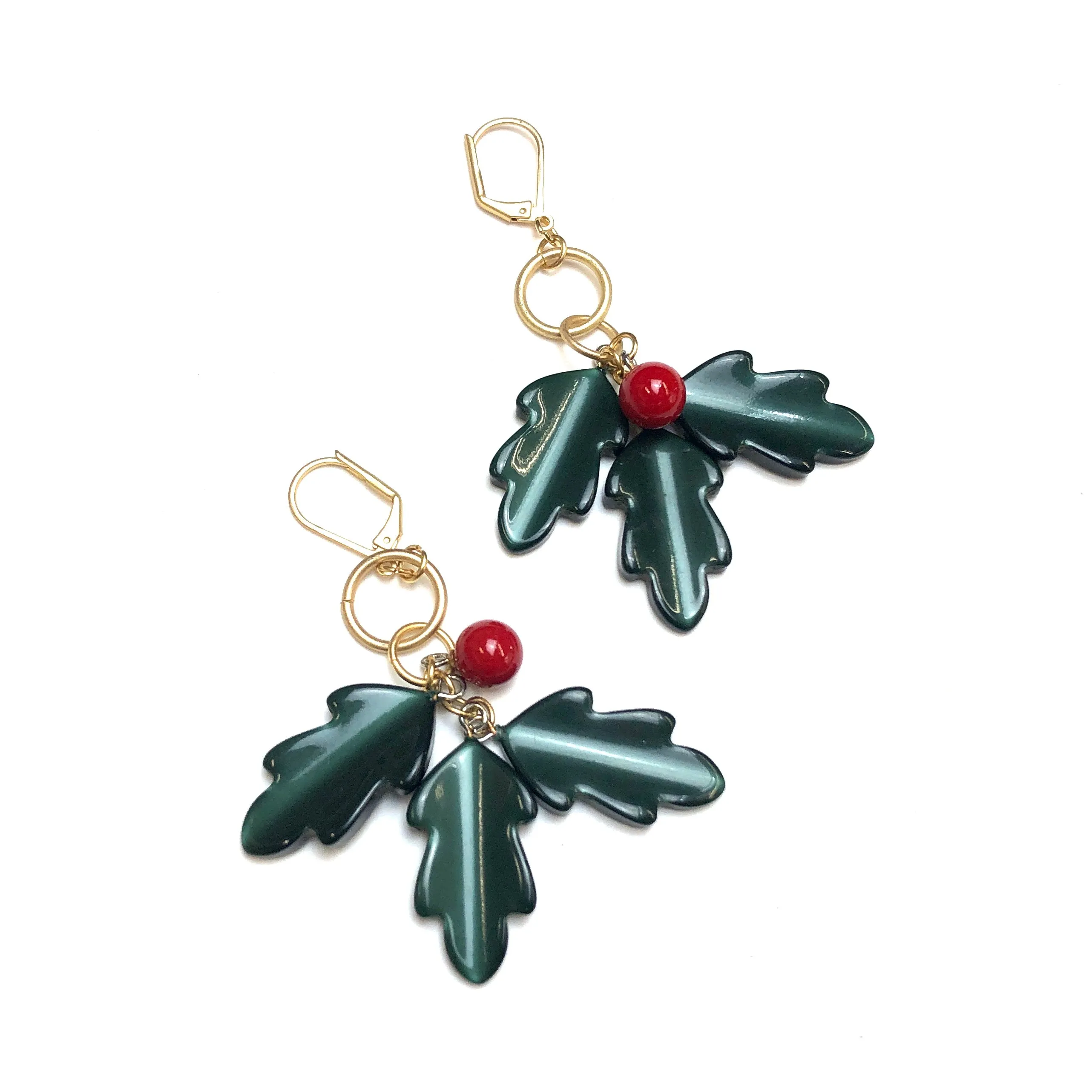 Holly Cluster Statement Earrings