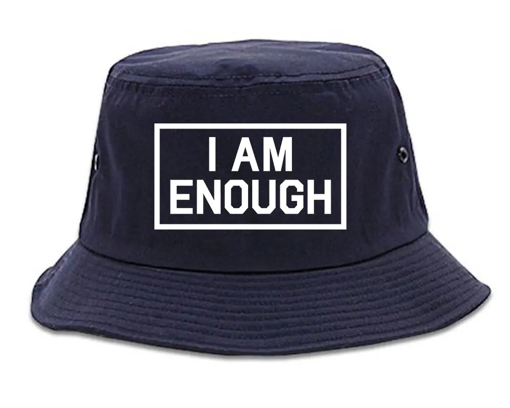I Am Enough Inspirational Mens Bucket Hat