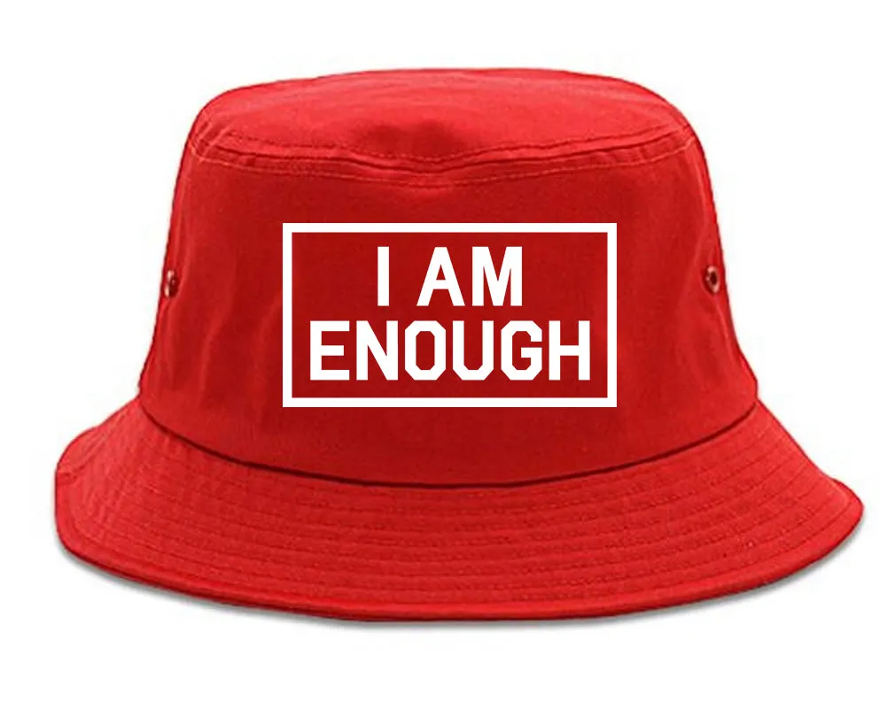 I Am Enough Inspirational Mens Bucket Hat