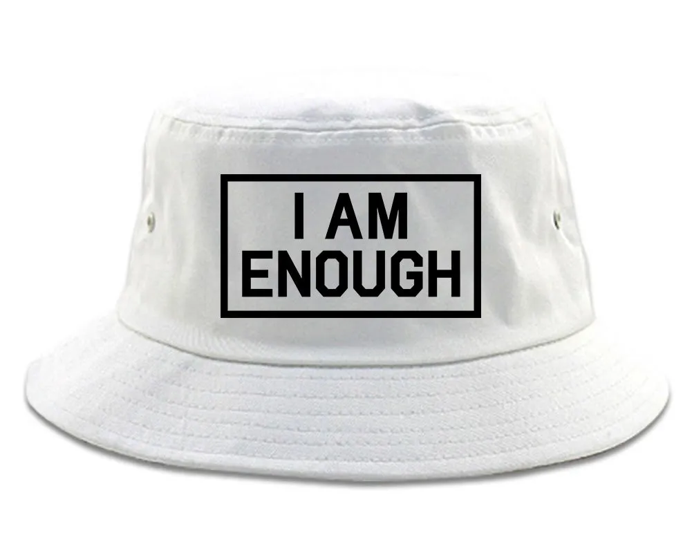 I Am Enough Inspirational Mens Bucket Hat