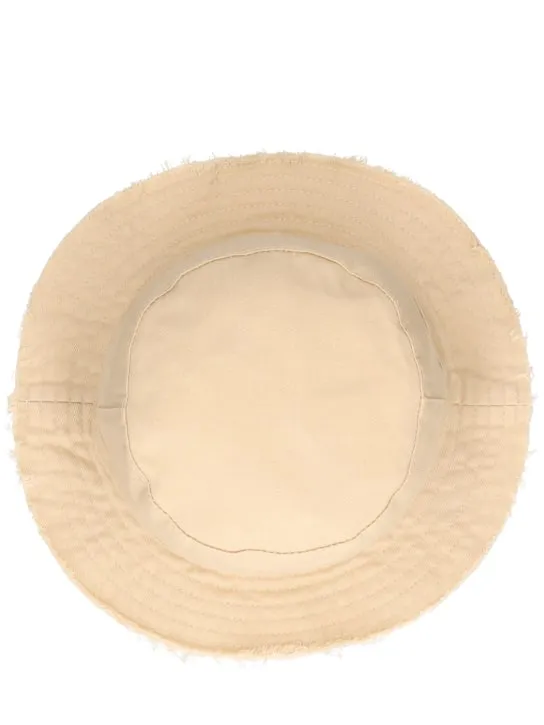 Jacquemus   Logo cotton bucket hat 