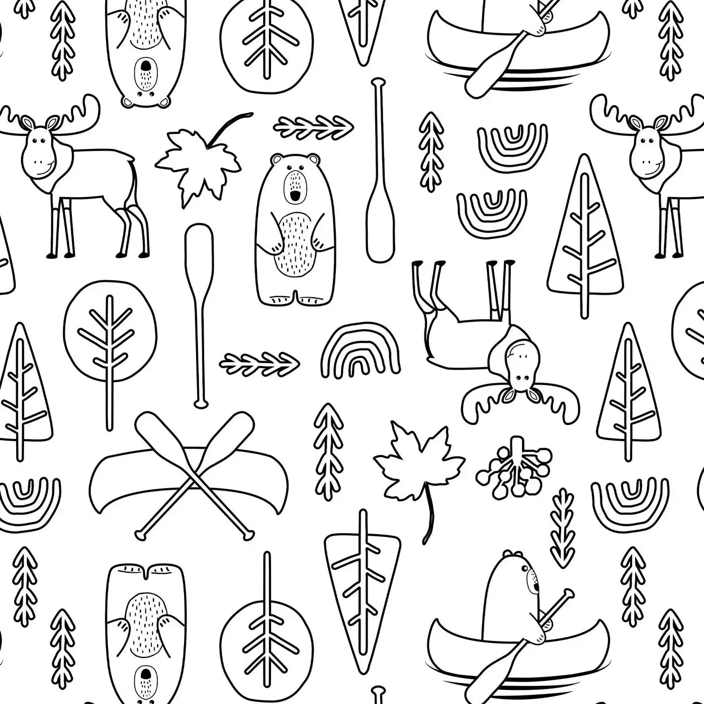 Kids' Colouring Sun Hat - Bear | FlapJackKids