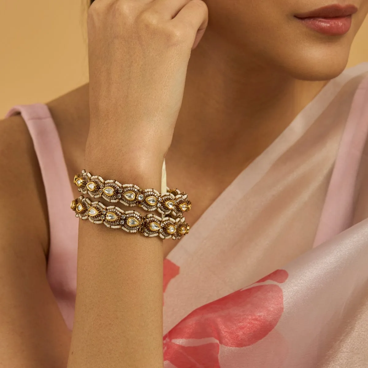Kundan Bangle 177793