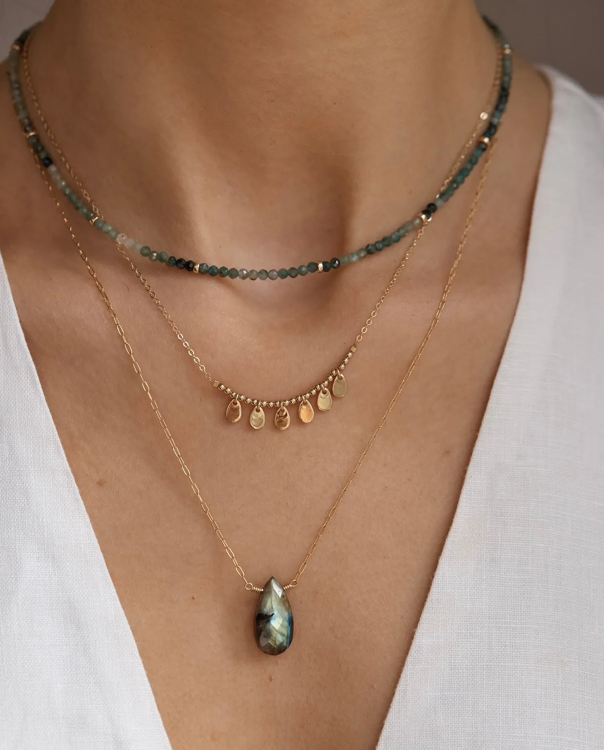 Lacroix Choker Necklace ~ Grandidierite