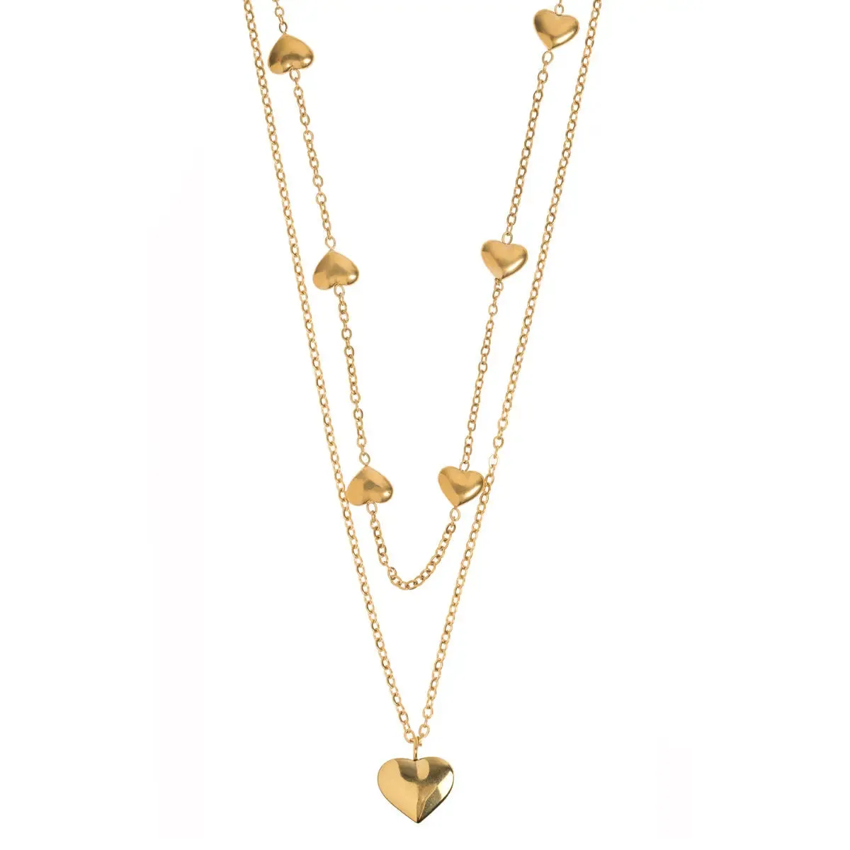 Multi Heart Necklace