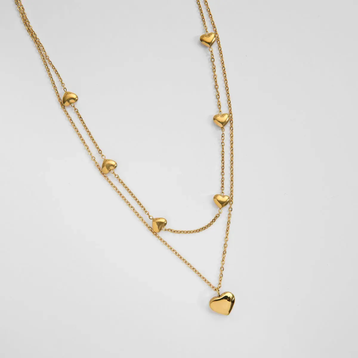 Multi Heart Necklace