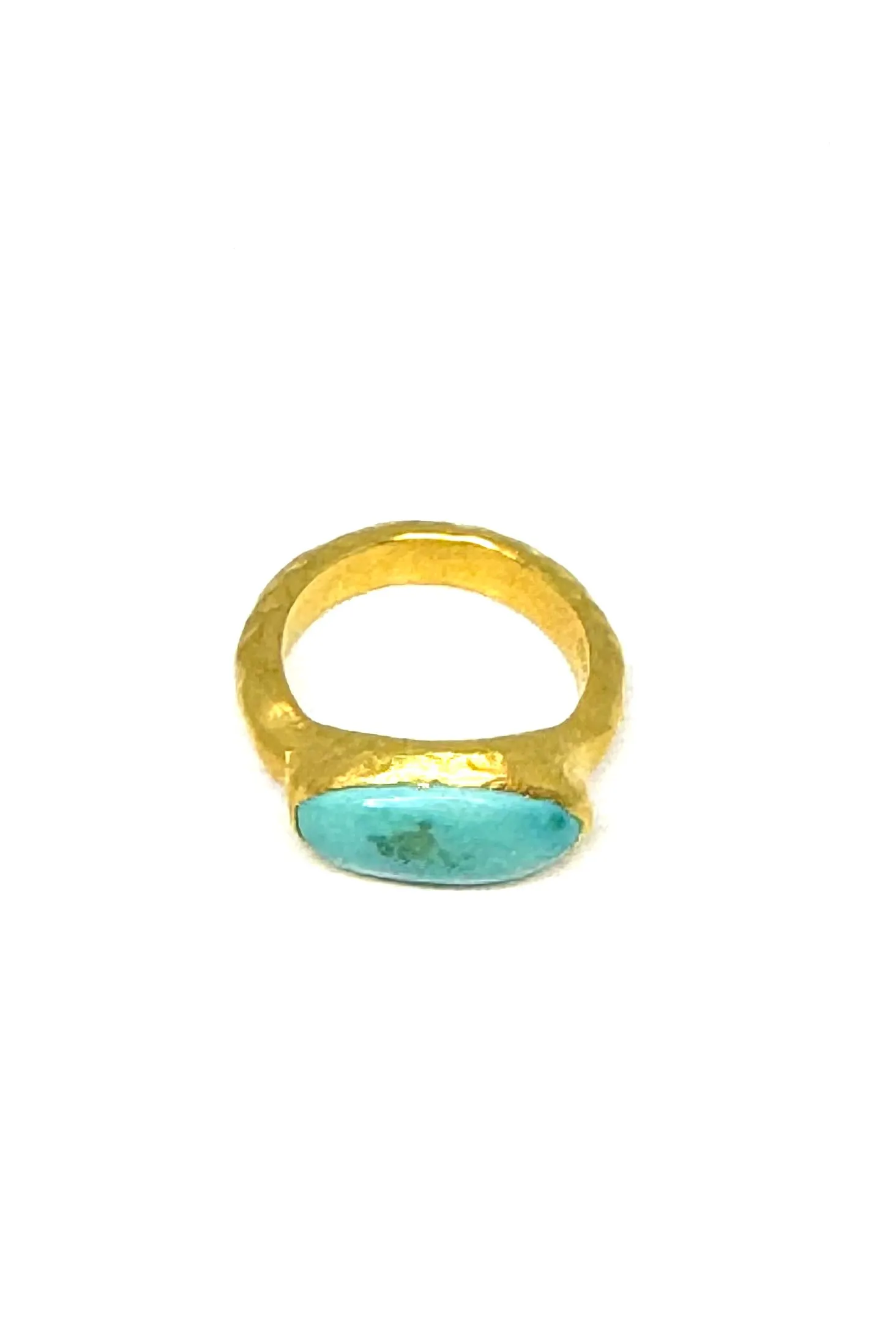 Oblong Turquoise Ring