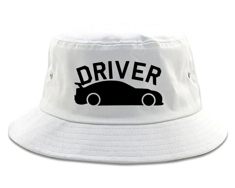 Race Car Driver Drive Mens Bucket Hat