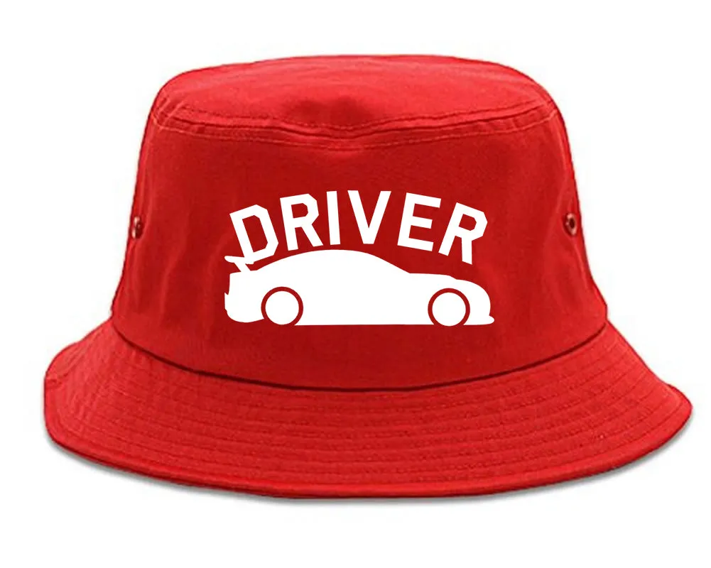 Race Car Driver Drive Mens Bucket Hat