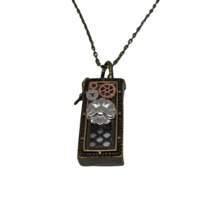 Rectangle Gear Box Locket