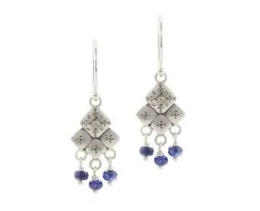 Sapphire Mosaic Earrings