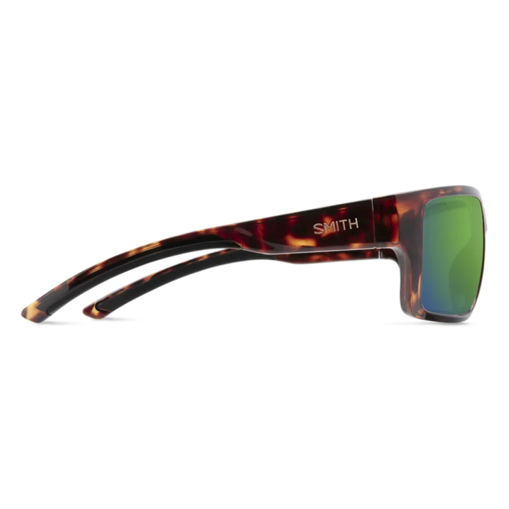 Smith Outback Tortoise Frame - ChromaPop Polarized Green Mirror Lens - Polarized Lens