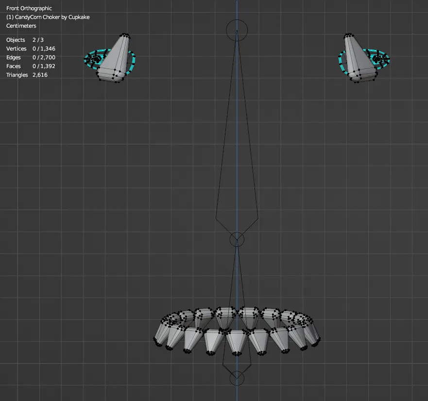Spoopy Cute MEGA Accessory Pack (3D Model Assets)(Commercial license)