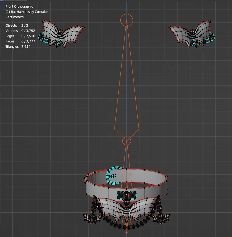 Spoopy Cute MEGA Accessory Pack (3D Model Assets)(Commercial license)