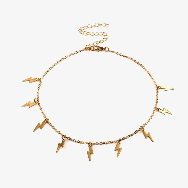 Tassel Pendant Necklace Creative Gold Silver