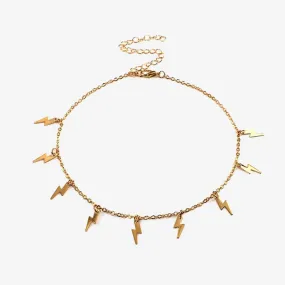 Tassel Pendant Necklace Creative Gold Silver