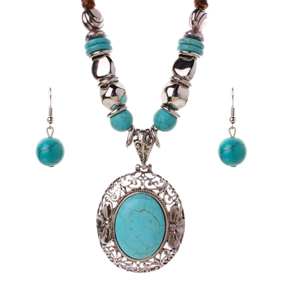 Turquoise Statement Choker