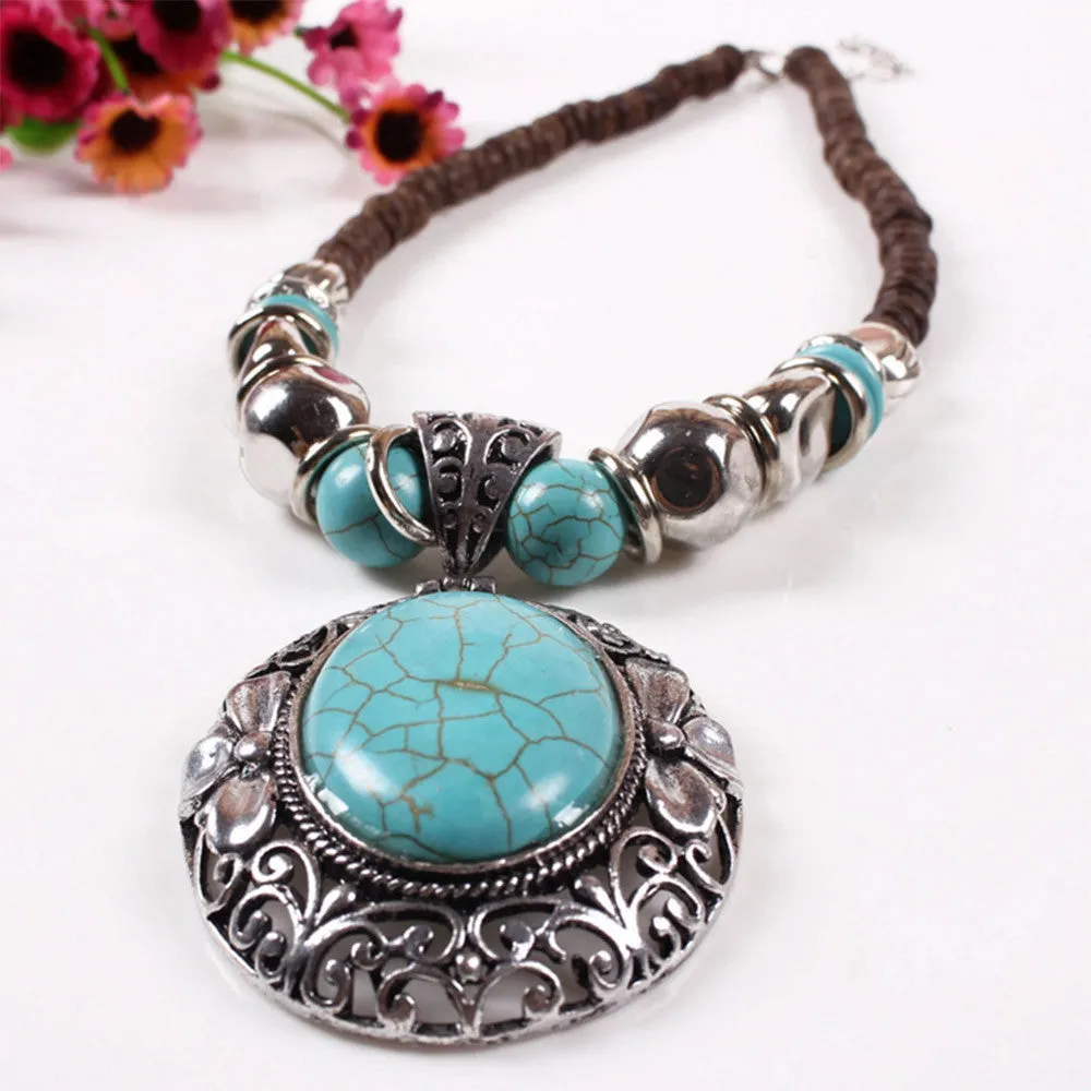 Turquoise Statement Choker