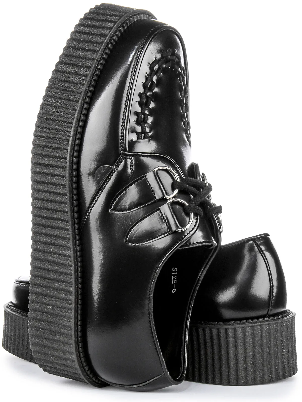 Underground Wulfrun D In Black Leather