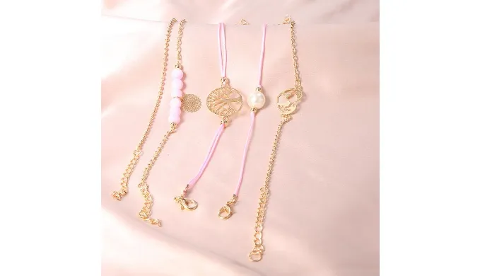 Women of The World Unite 5 Piece Bracelet Set