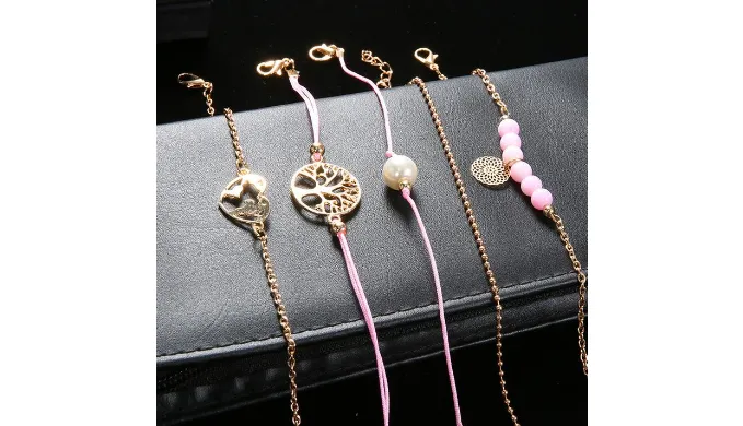 Women of The World Unite 5 Piece Bracelet Set